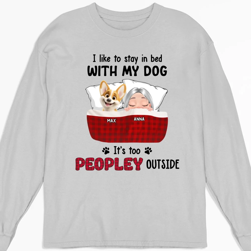Peopley Outside - Personalized Custom Long Sleeve T-Shirt - Image 3