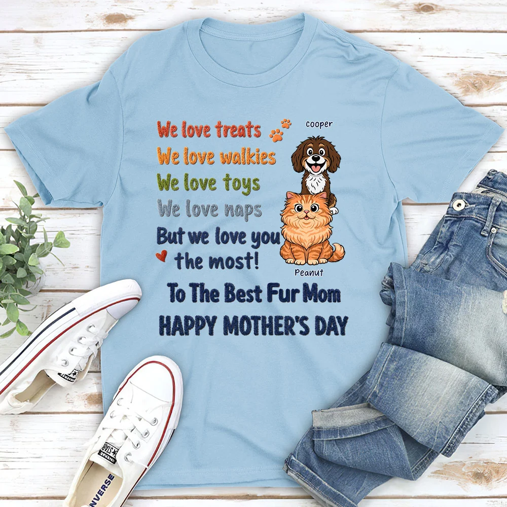 Pets Better Than Treats - Personalized Custom Shirt - Image 3