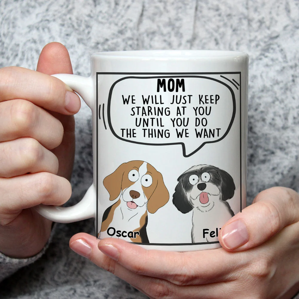 Pets Will Just - Personalized Custom Coffee Mug - Image 3