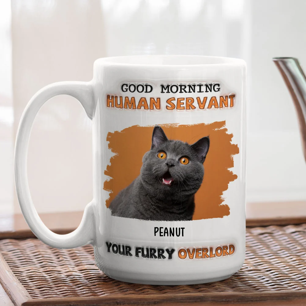From Furry Overlords Photo - Personalized Custom 3D Inflated Effect Mug - Image 2