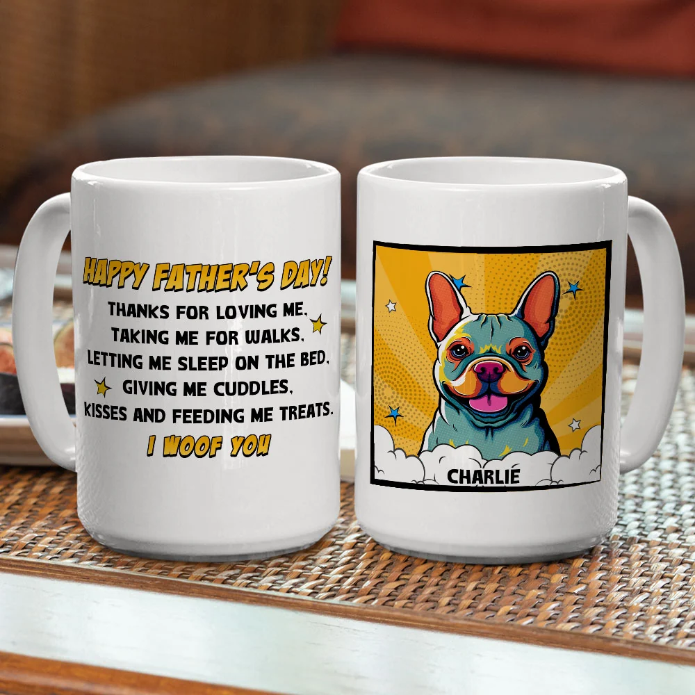 Popart Thanks For Loving Us - Personalized Custom Coffee Mug - Image 7