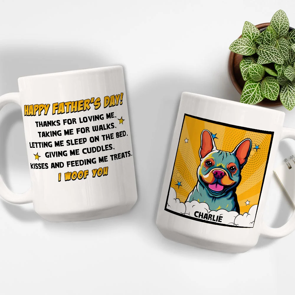 Popart Thanks For Loving Us - Personalized Custom Coffee Mug - Image 8