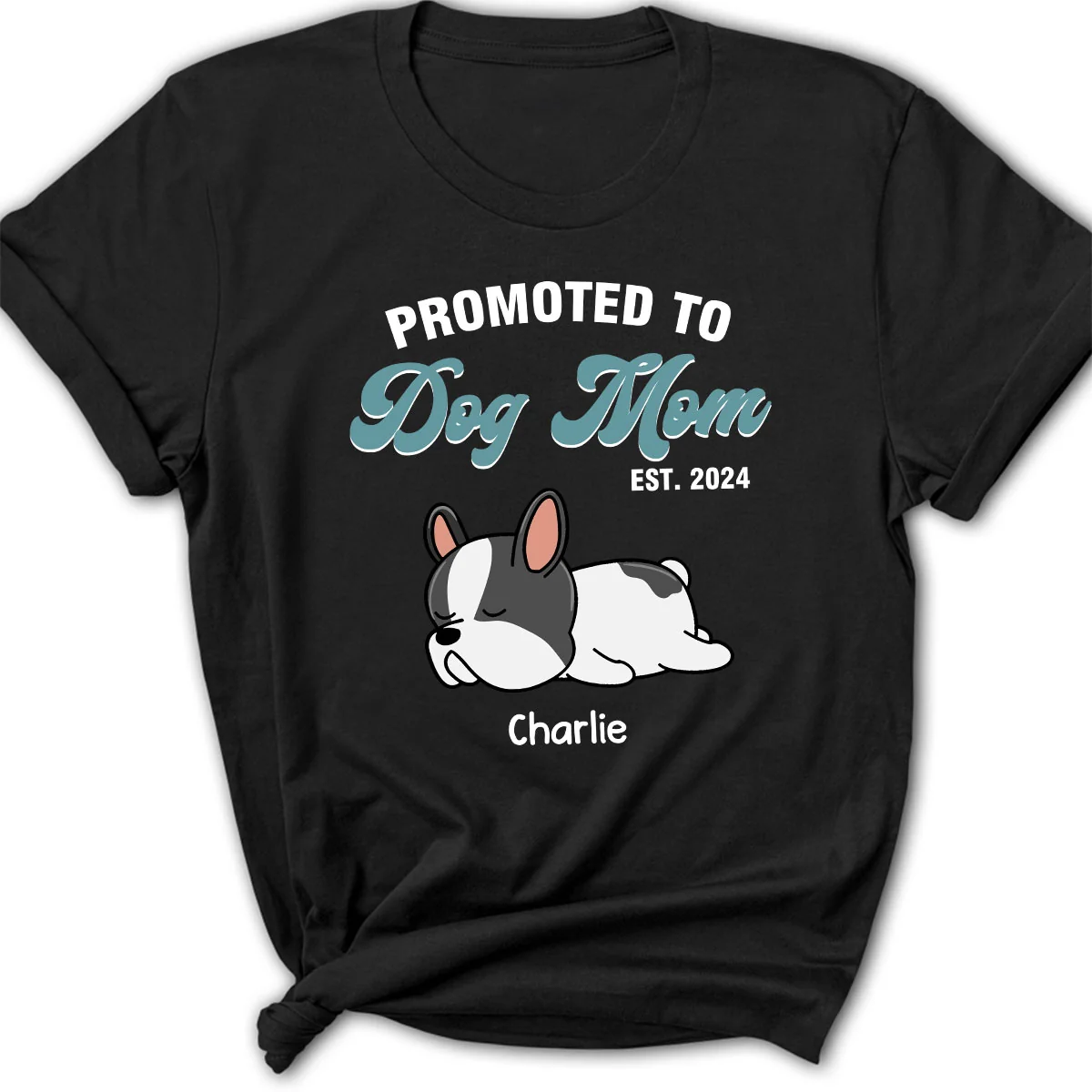 Promoted To - Personalized Custom Women's T-shirt
