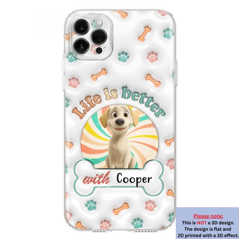 Property Of My Mom - Personalized Custom 3D Inflated Effect Phone Case - Image 15
