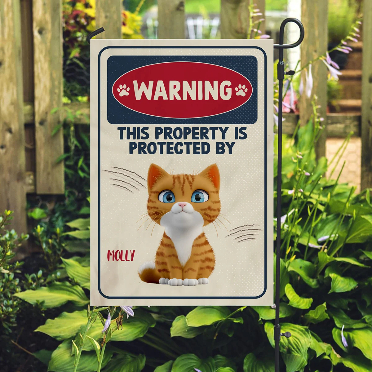 Property Of Pets - Personalized Custom Flag - Image 2