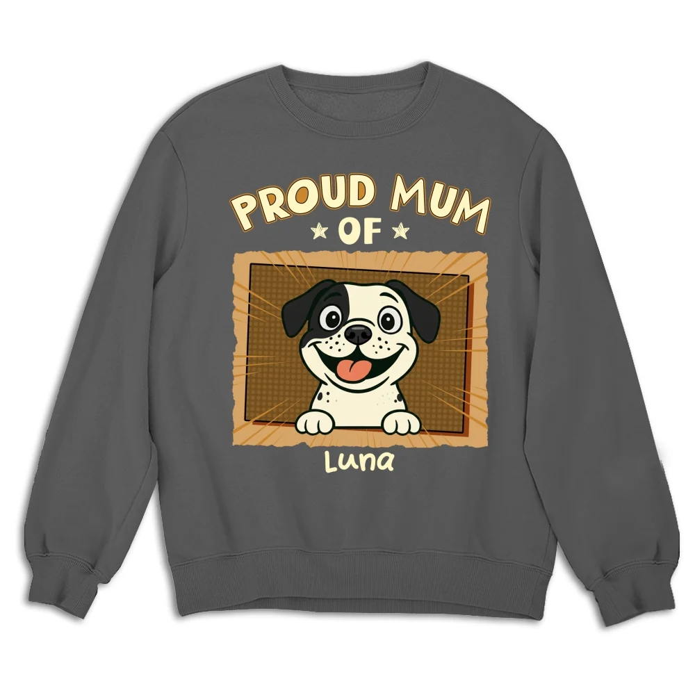 Proud Dad For Sure - Personalized Custom Shirt - Image 12