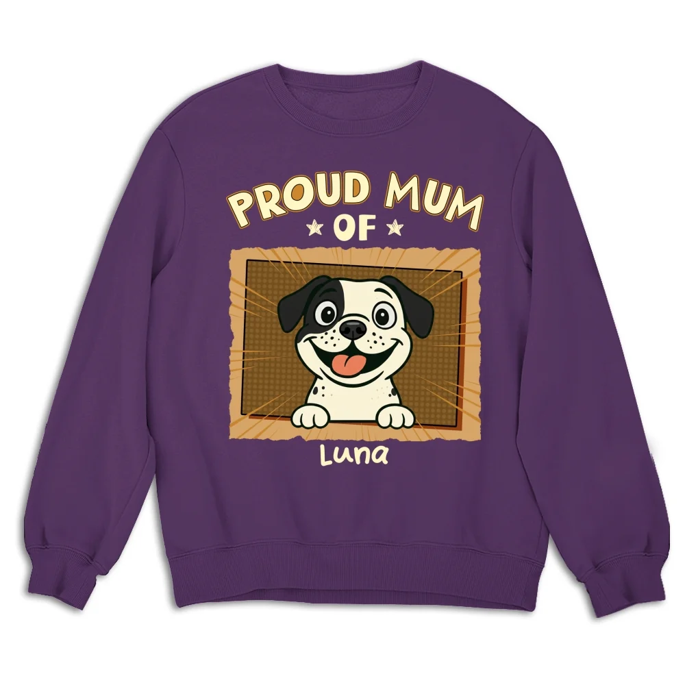 Proud Dad For Sure - Personalized Custom Shirt - Image 14