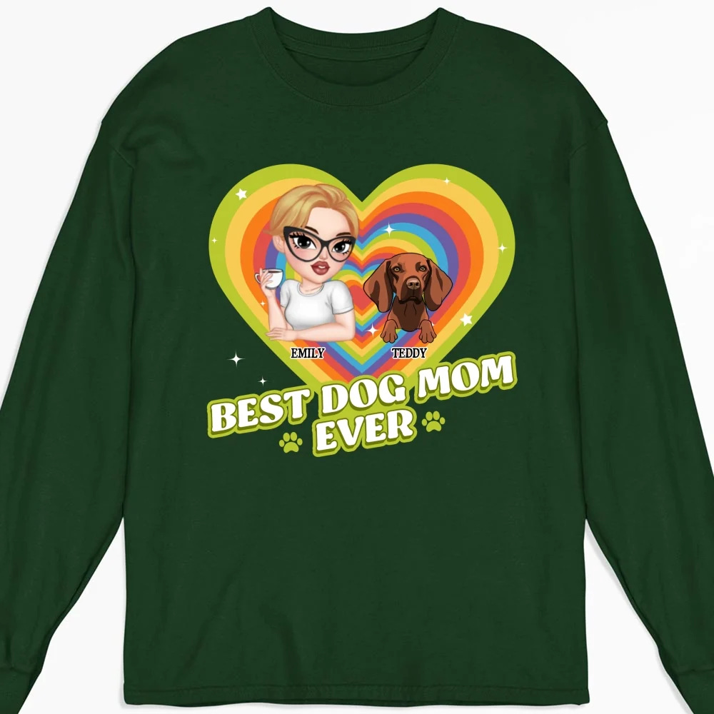 Proud To Have Lovely Dogs - Personalized Custom Long Sleeve T-Shirt - Image 7