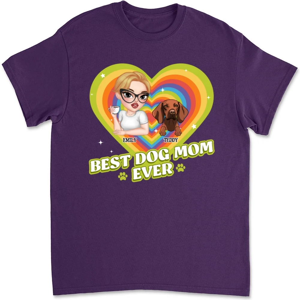 Proud To Have Lovely Dogs - Personalized Custom Unisex T-shirt - Image 10