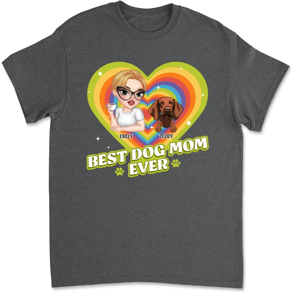 Proud To Have Lovely Dogs - Personalized Custom Unisex T-shirt - Image 11