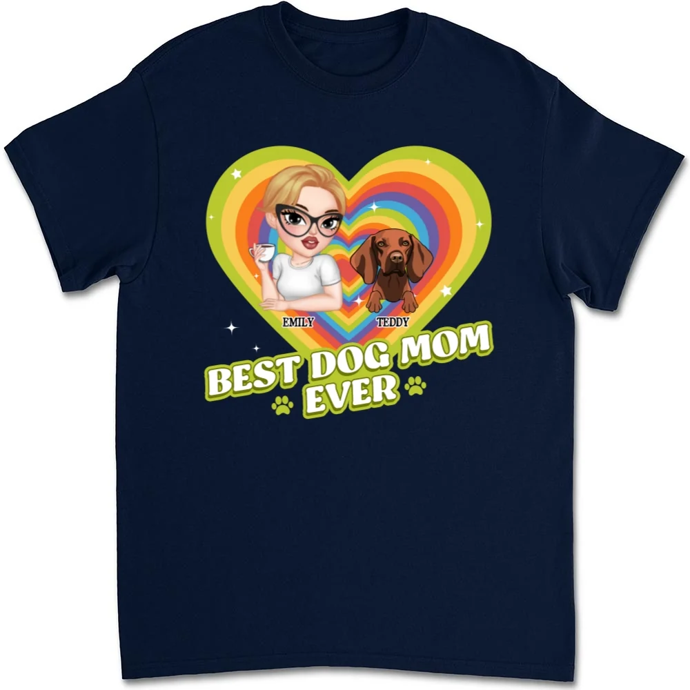 Proud To Have Lovely Dogs - Personalized Custom Unisex T-shirt - Image 8