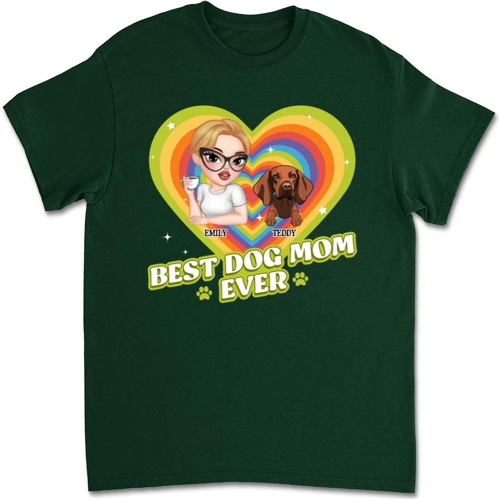 Proud To Have Lovely Dogs - Personalized Custom Unisex T-shirt - Image 9