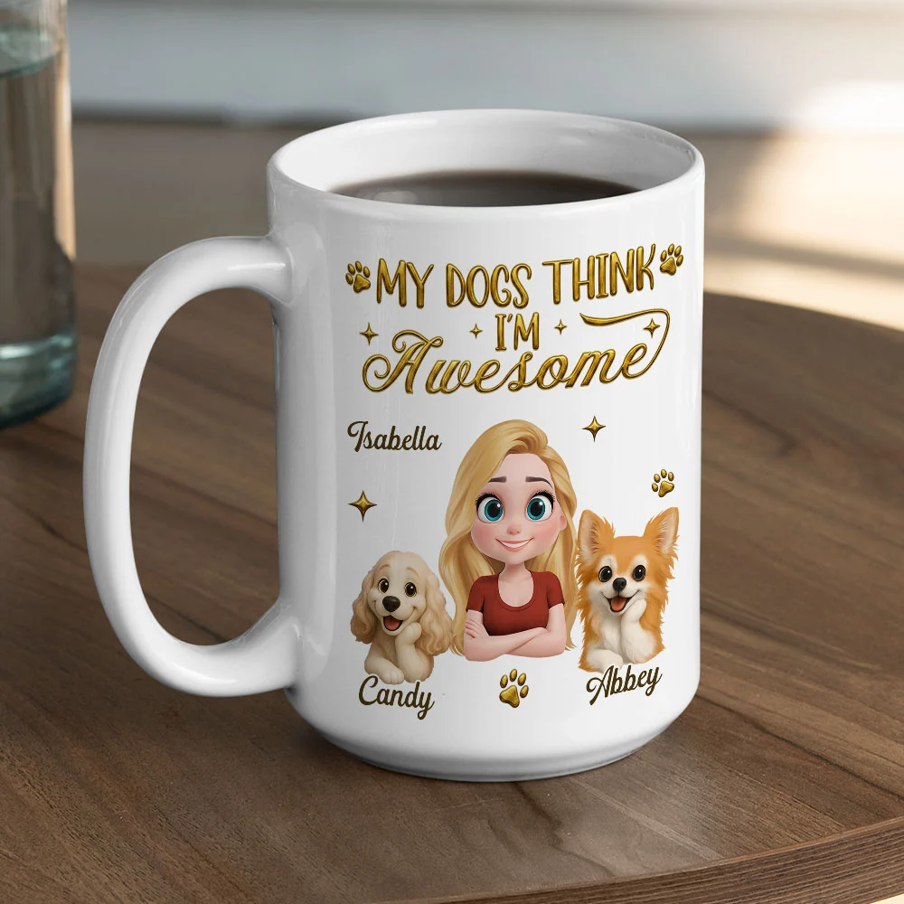 Recognized Awesome Mom - Personalized Custom 3D Effect Mug - Image 6