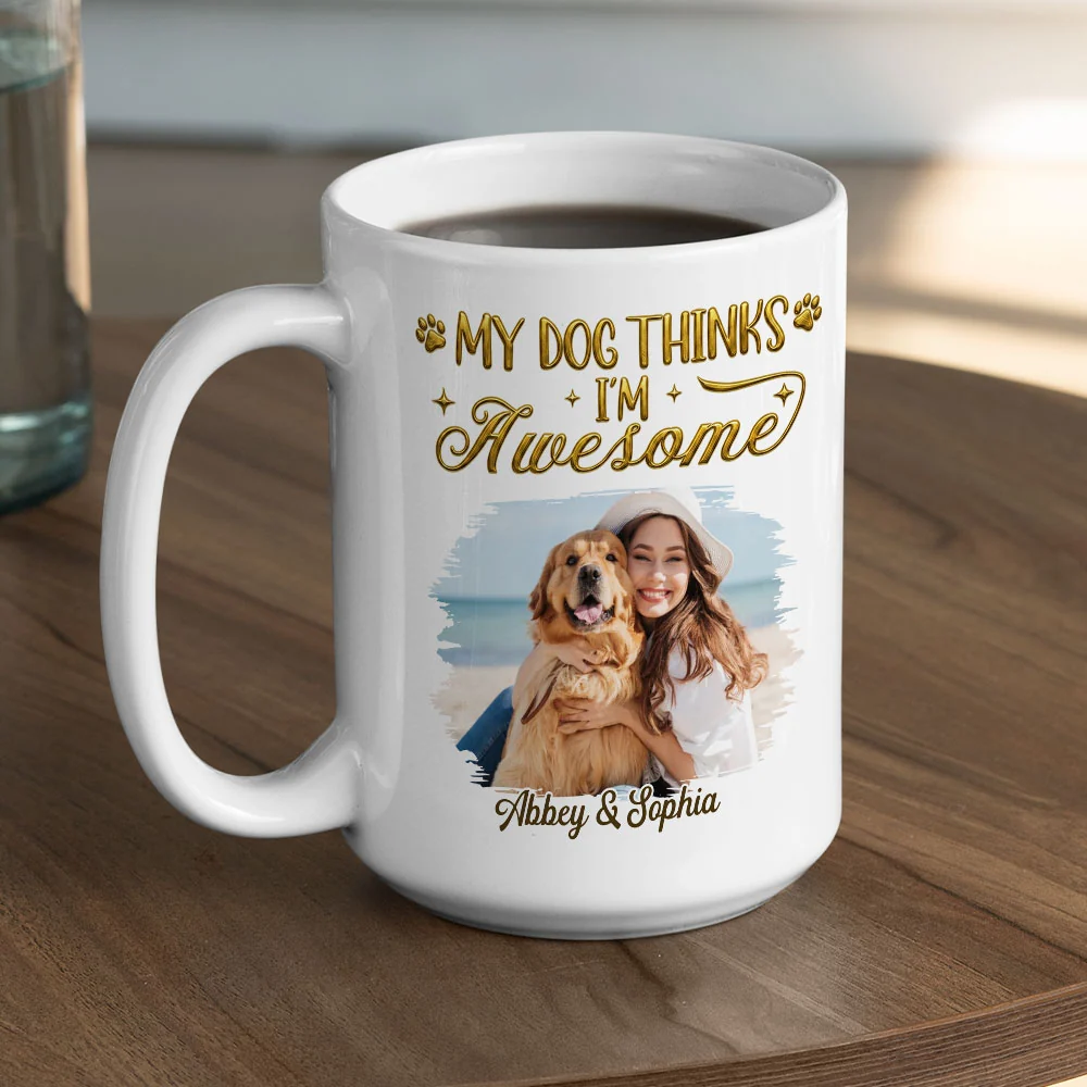 Recognized Awesome Mom Photo - Personalized Custom 3D Effect Mug - Image 4