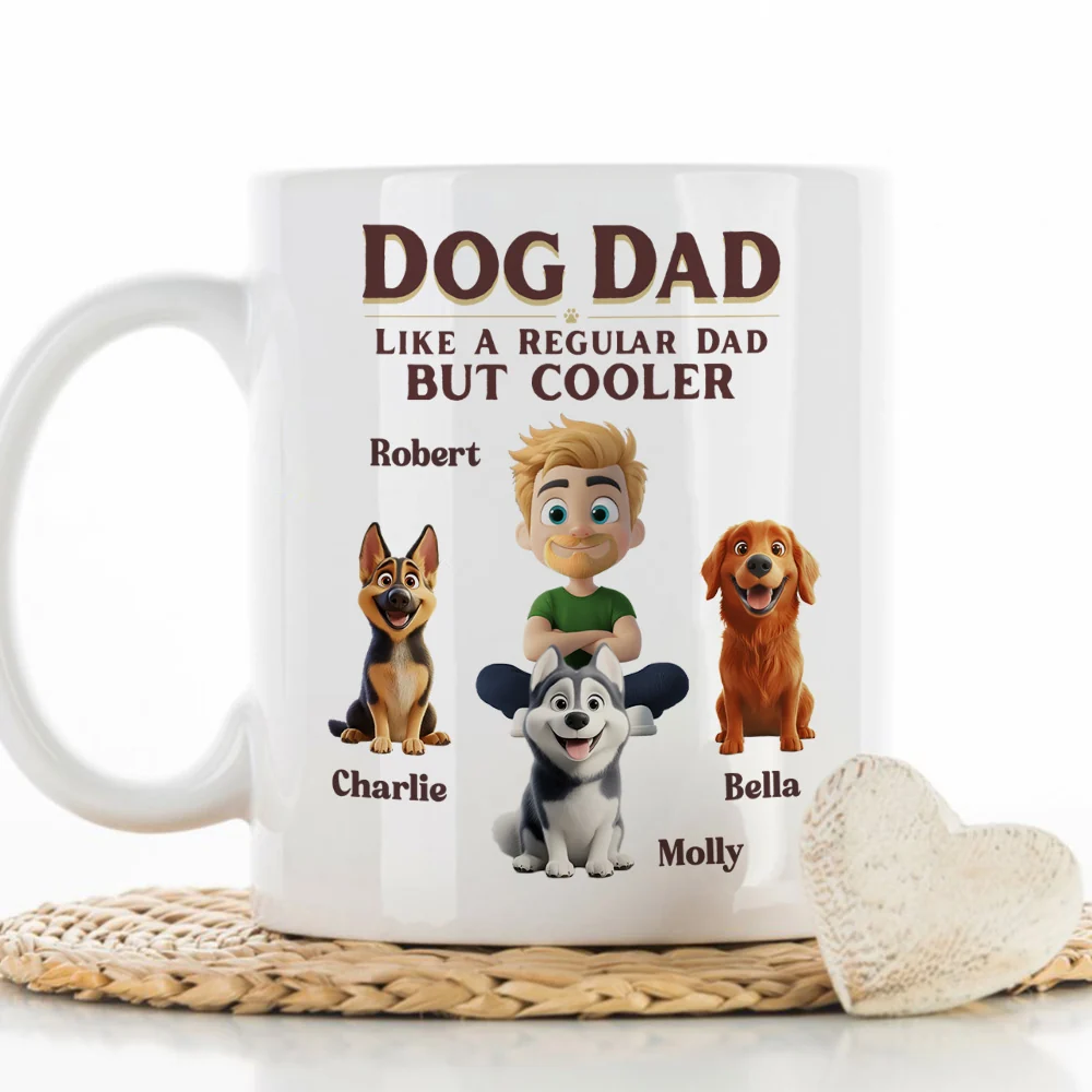 Regular But Cooler - Personalized Custom Coffee Mug - Image 6