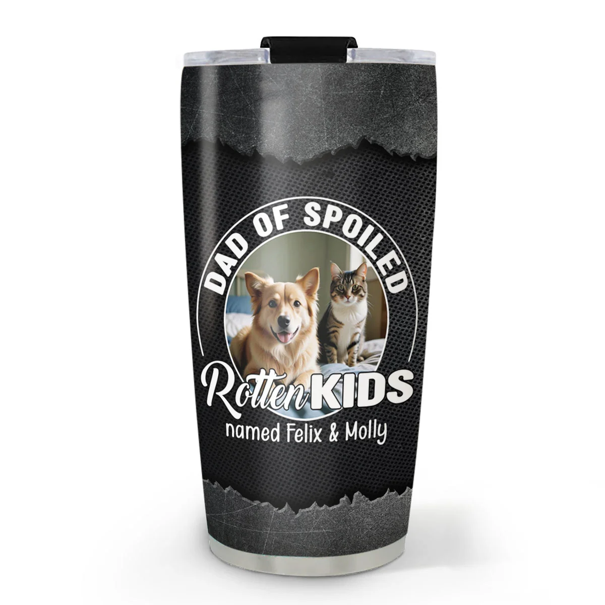 Rotten Pet Cartoon Ver Photo - Personalized Custom Tumbler