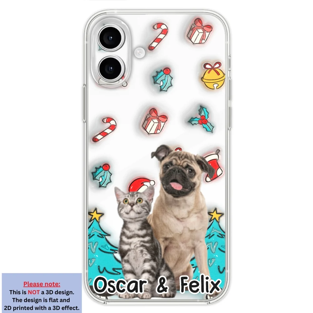 Santa Is Coming Photo - Personalized Custom 3D Inflated Effect Phone Case - Image 27