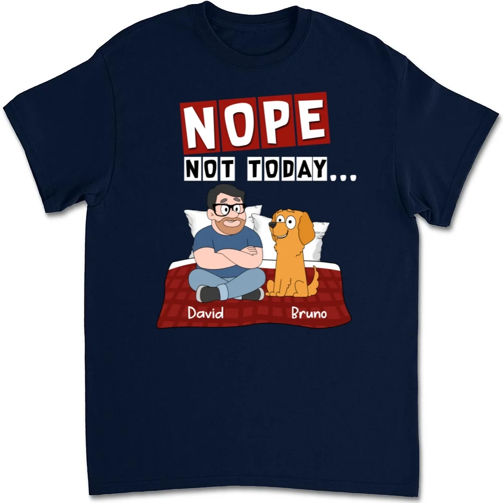 Saying No - Personalized Custom Unisex T-shirt - Image 7