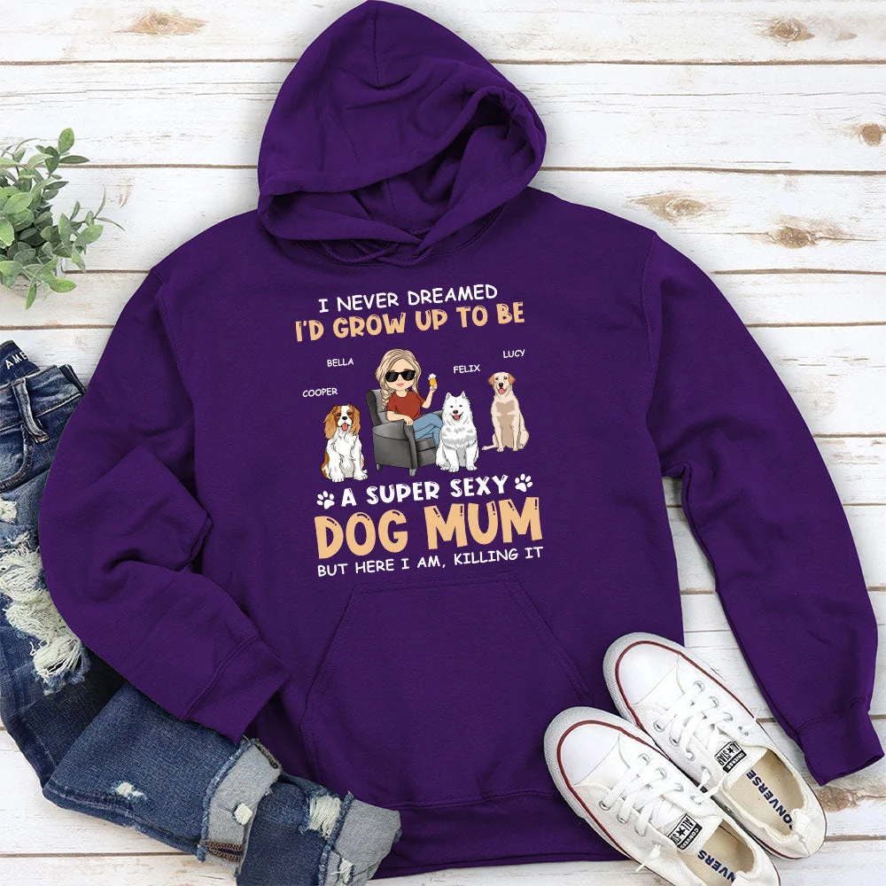 Sexy Dad Mom 2 - Personalized Custom Hoodie - Image 3