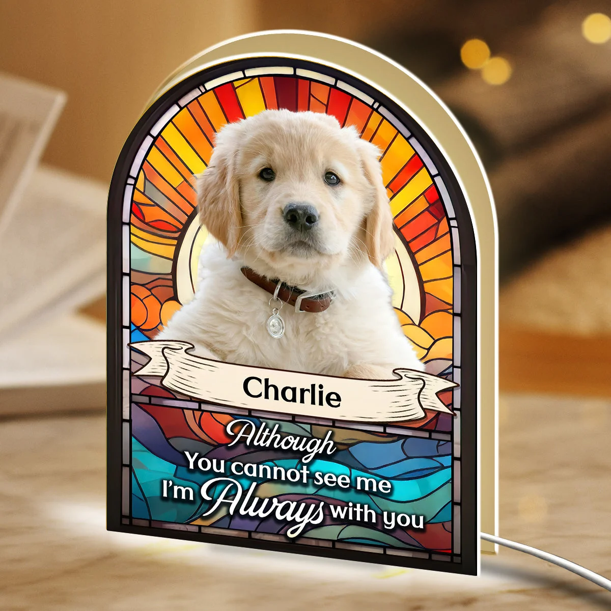 Shine In Our Hearts - Personalized Light Box - Image 3
