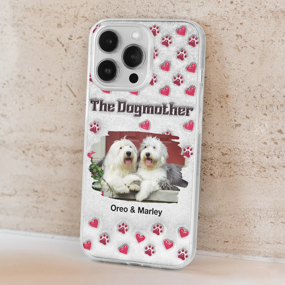Slay Dog Mother Photo - Personalized Custom 3D Inflated Effect Phone Case - Image 3