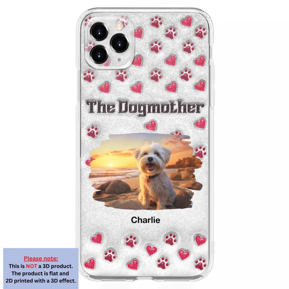 Slay Dog Mother Photo - Personalized Custom 3D Inflated Effect Phone Case - Image 7