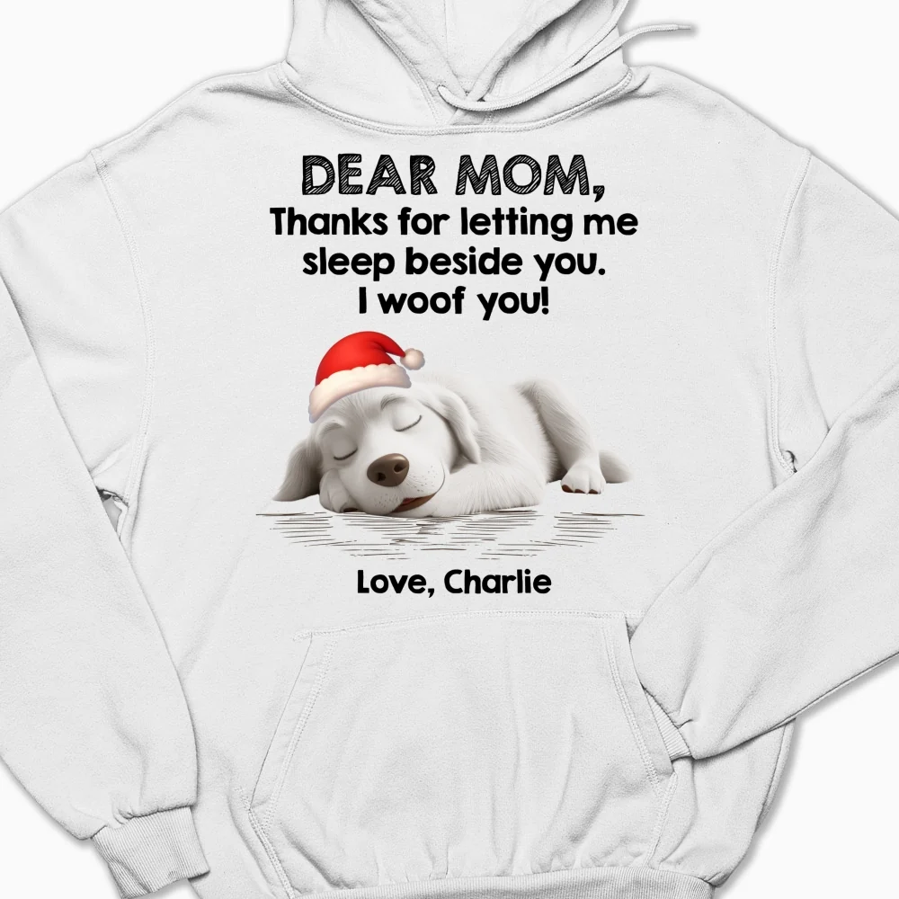 Sleep Beside Mom And Dad - Personalized Custom Hoodie - Image 4