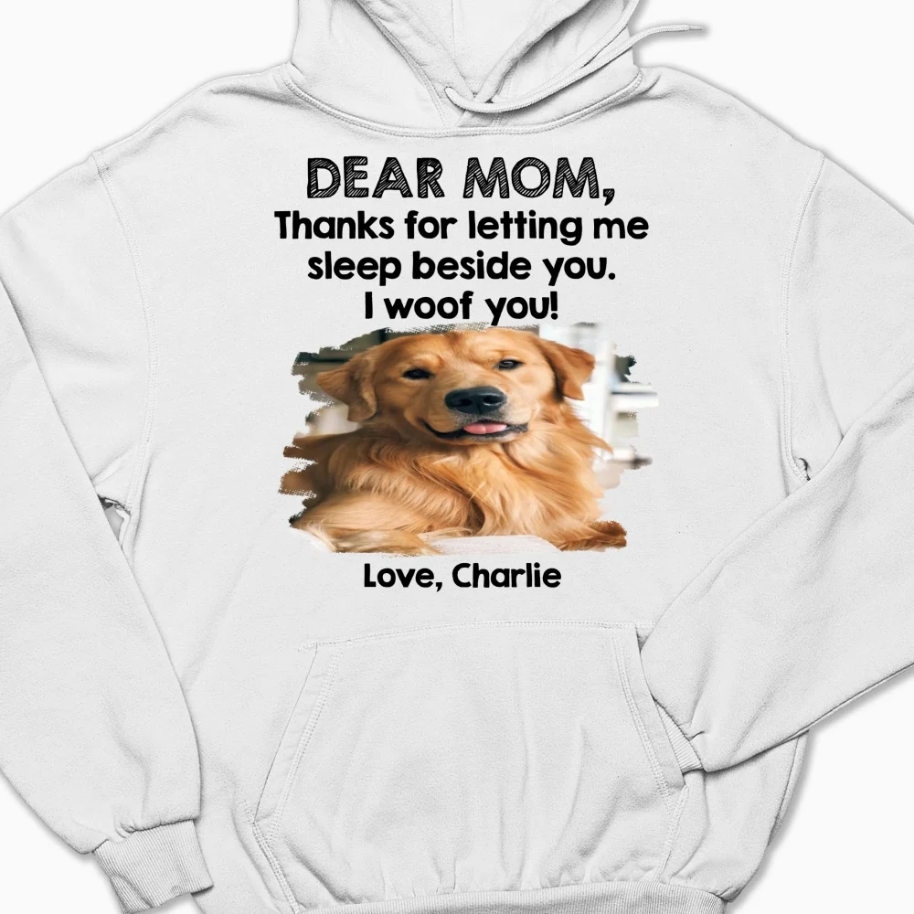 Sleep Beside Mom And Dad Photo - Personalized Custom Hoodie - Image 4