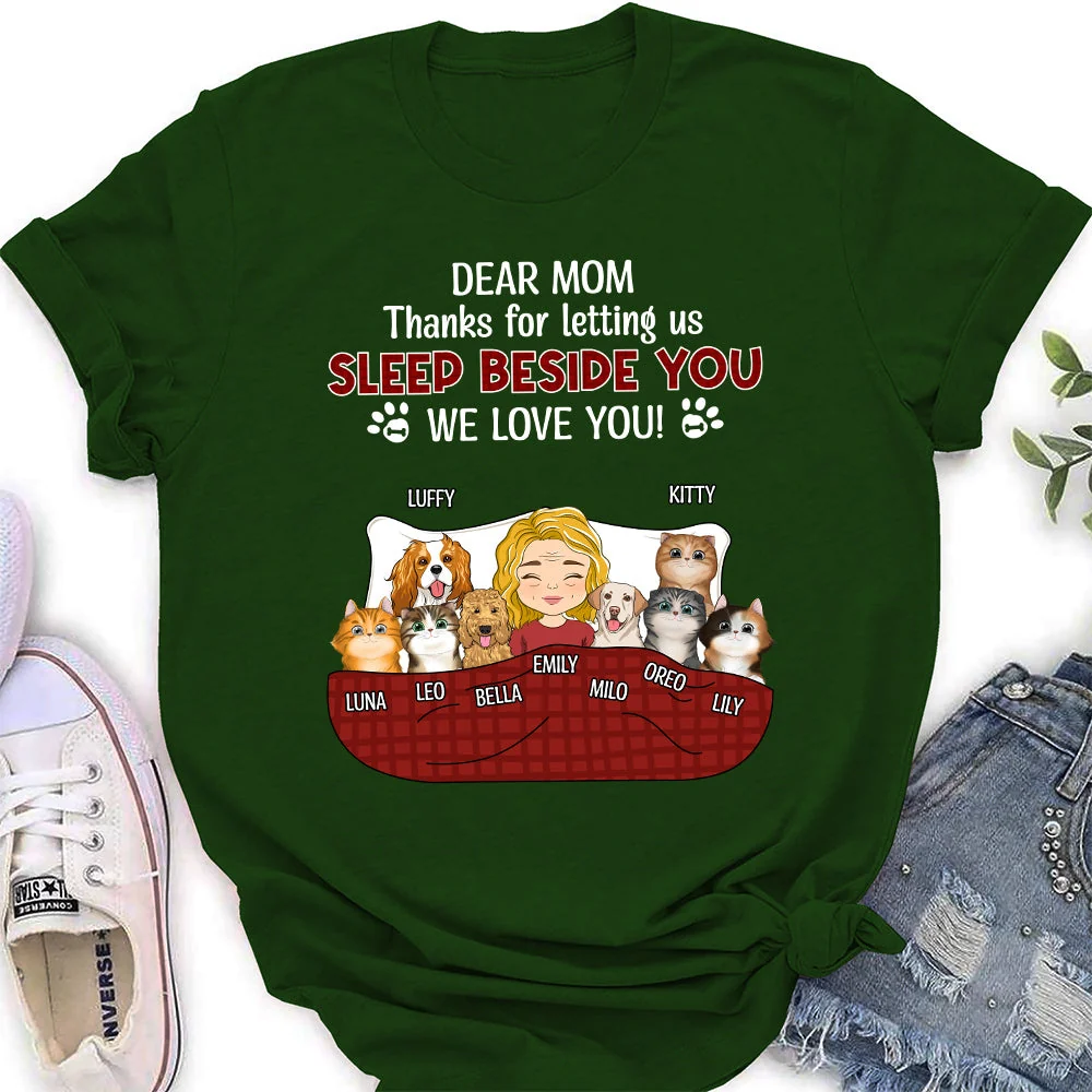 Sleep Beside You - Personalized Custom Women's T-shirt - Image 5