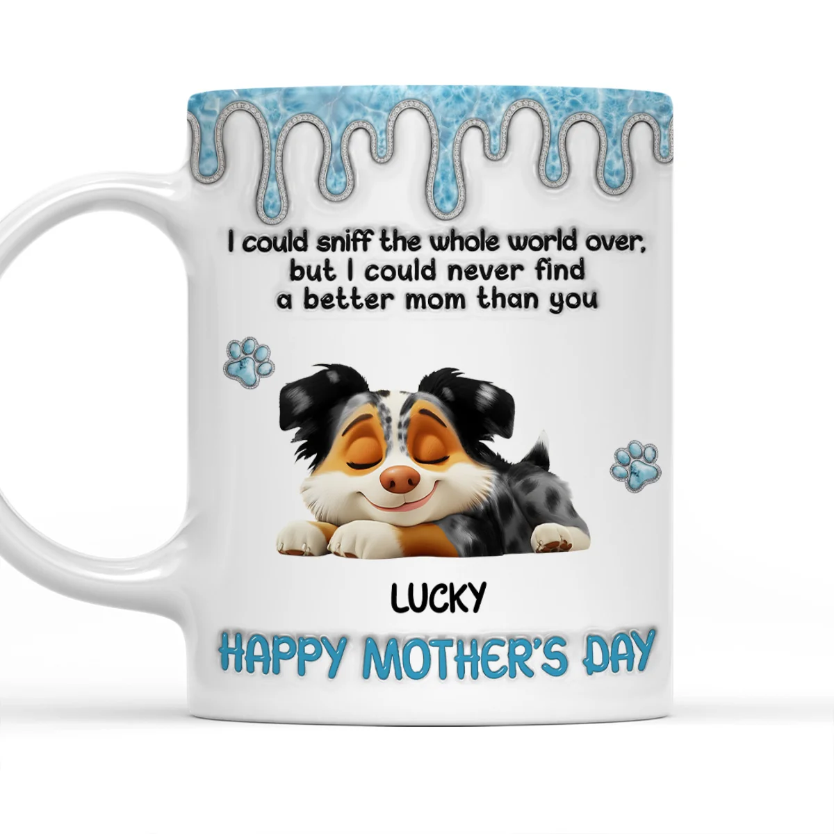 Sniff The World - Personalized Custom 3D Effect Mug