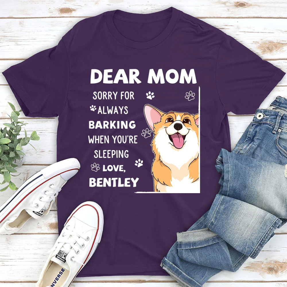 Sorry For - Personalized Custom Unisex T-shirt - Image 3