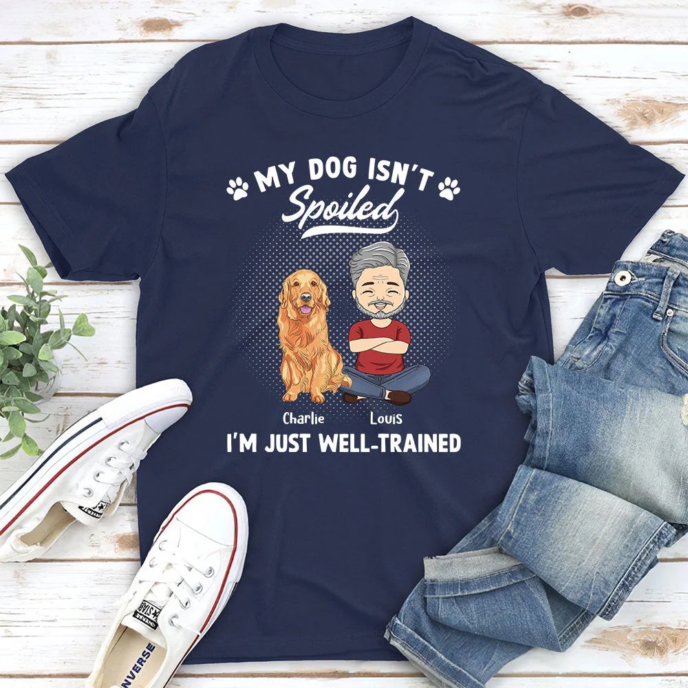 Spoiled Dog - Personalized Custom Unisex T-shirt - Image 2