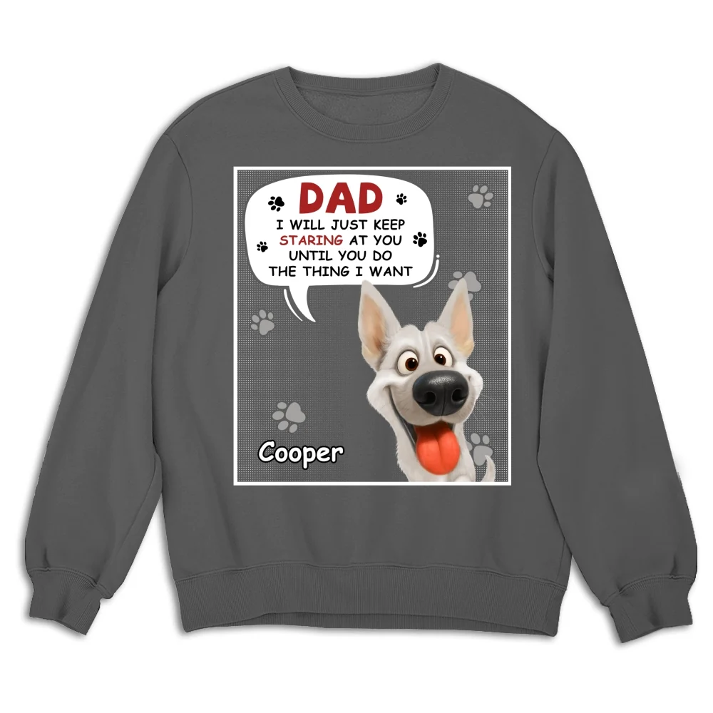 Staring At You Cartoon - Personalized Custom Sweatshirt - Image 7