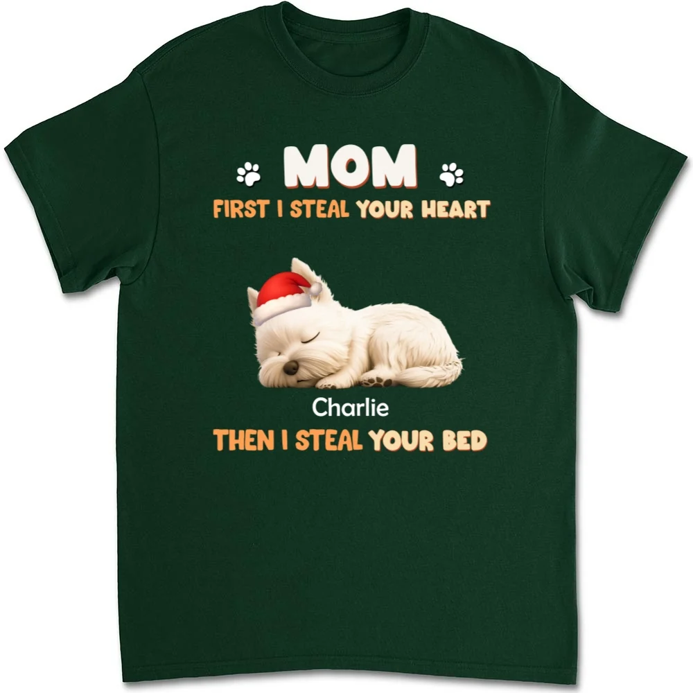 Steal Your Dog Parent Life - Personalized Custom Unisex T-shirt - Image 8