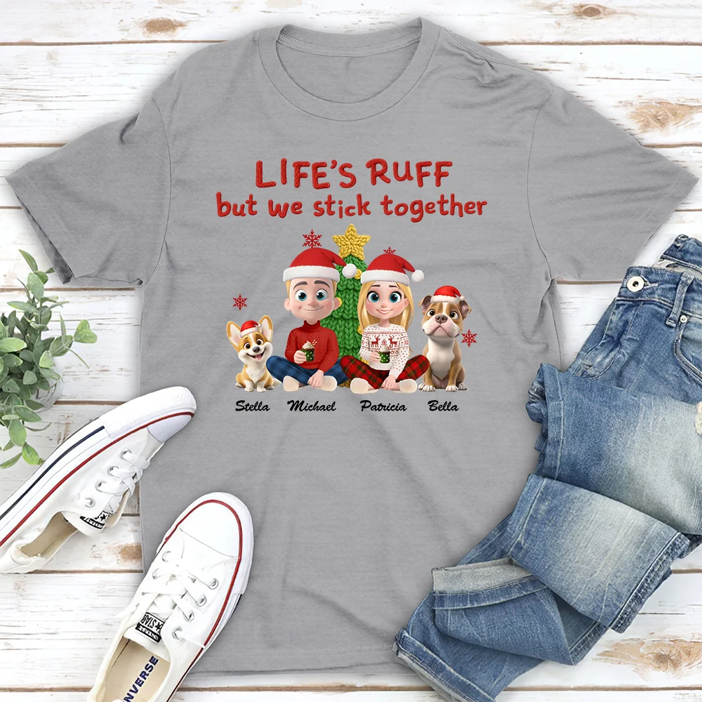 Stick Together Despite All - Personalized Custom Unisex T-Shirt - Image 2