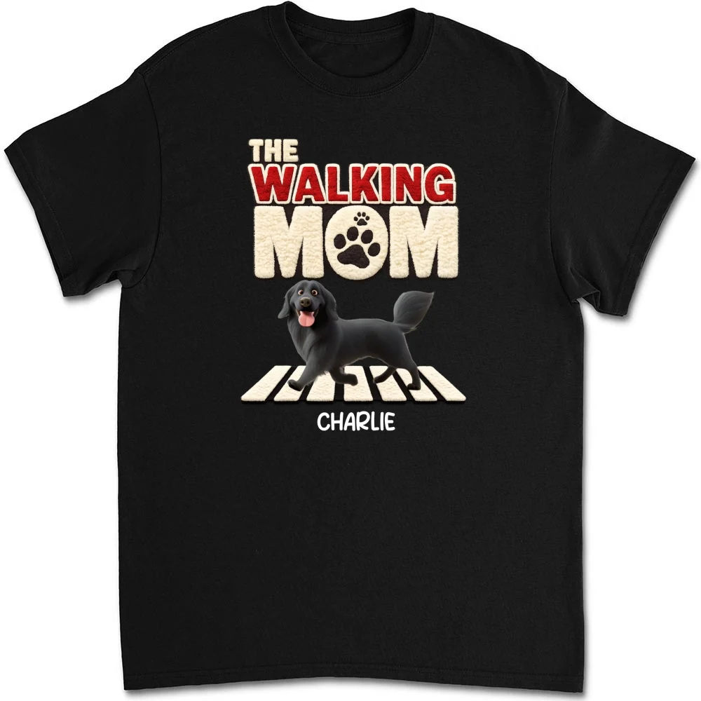 Stuffy Walking Mom - Personalized Custom Unisex T-Shirt - Image 5