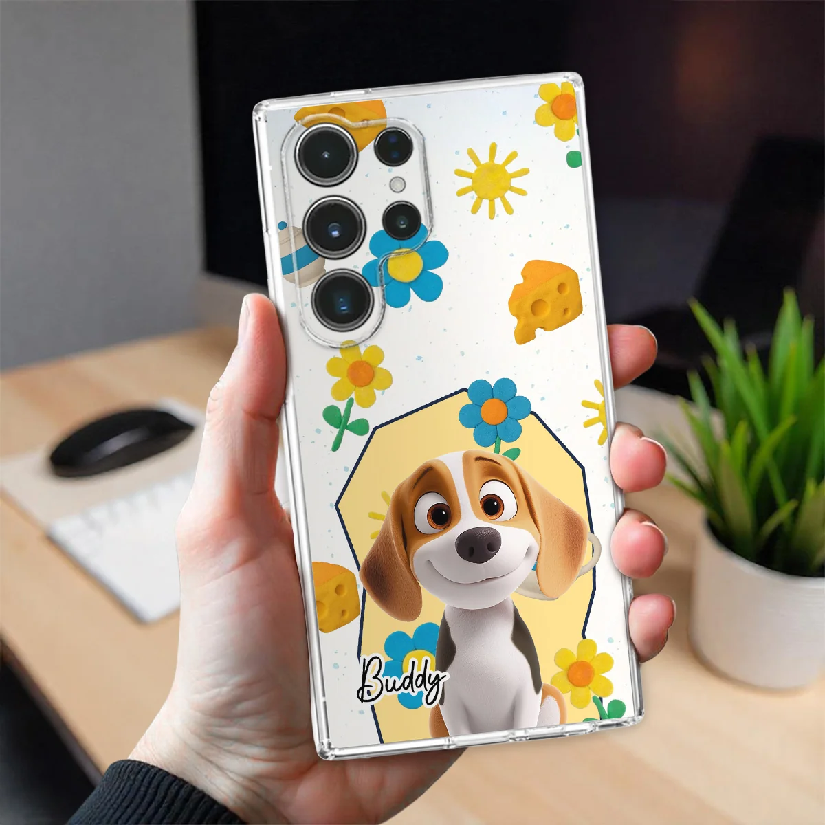 Summertime Blue - Personalized Custom Phone Case - Image 5