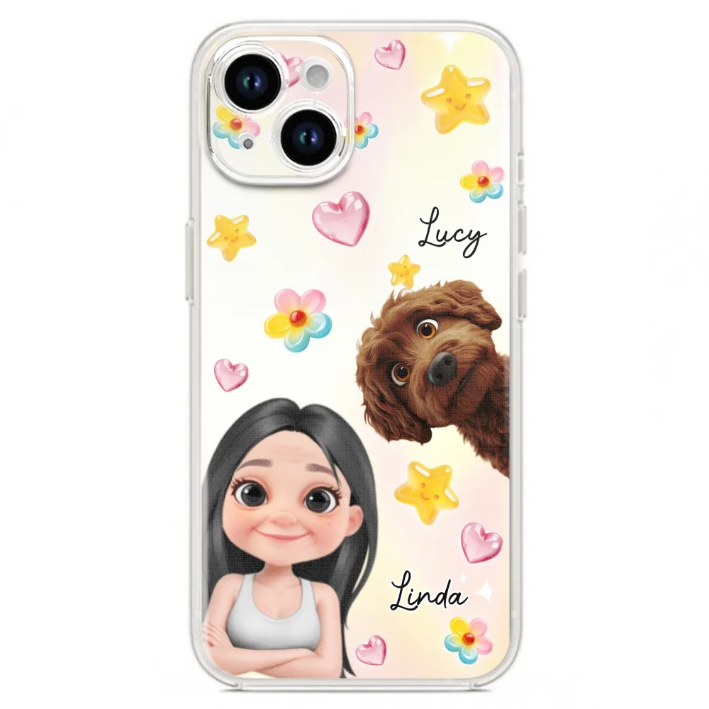 Sweet Girl Love Dogs - Personalized Custom 3D Effect Phone Case - Image 17