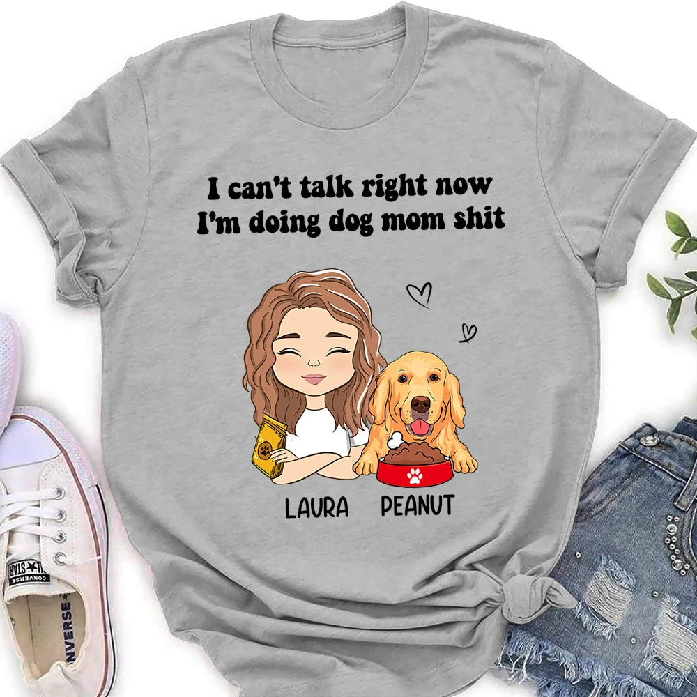 Talk Right Now - Personalized Custom Women's T-shirt
