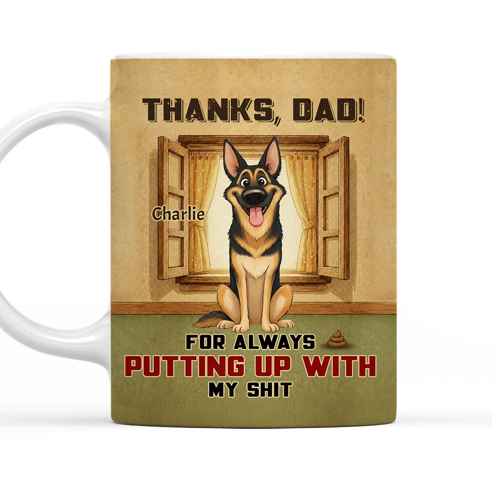 Thank You Again And Again For It - Personalized Custom Coffee Mug