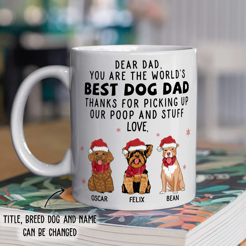 Thank You Dad/Mom - Personalized Custom Coffee Mug - Image 2