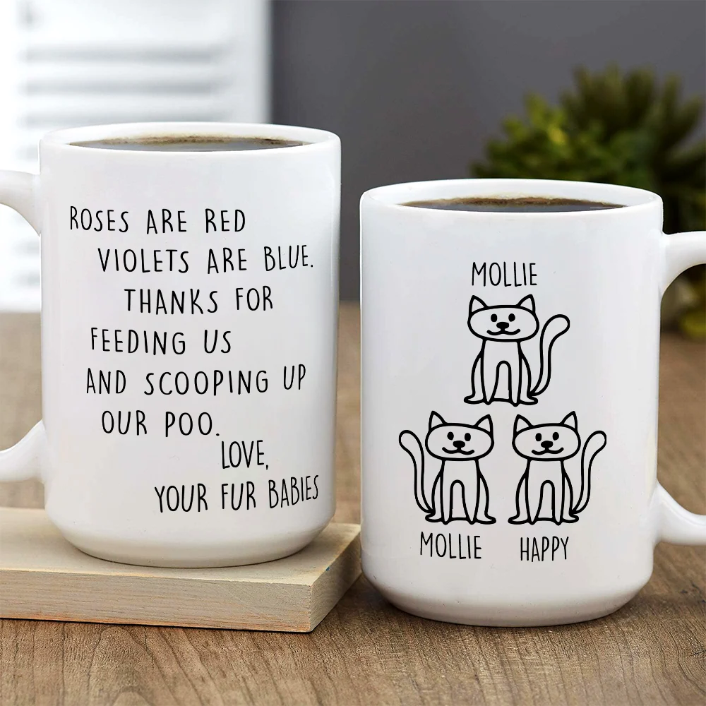 Thank You For Scooping My Poo - Personalized Custom Coffee Mug - Image 4