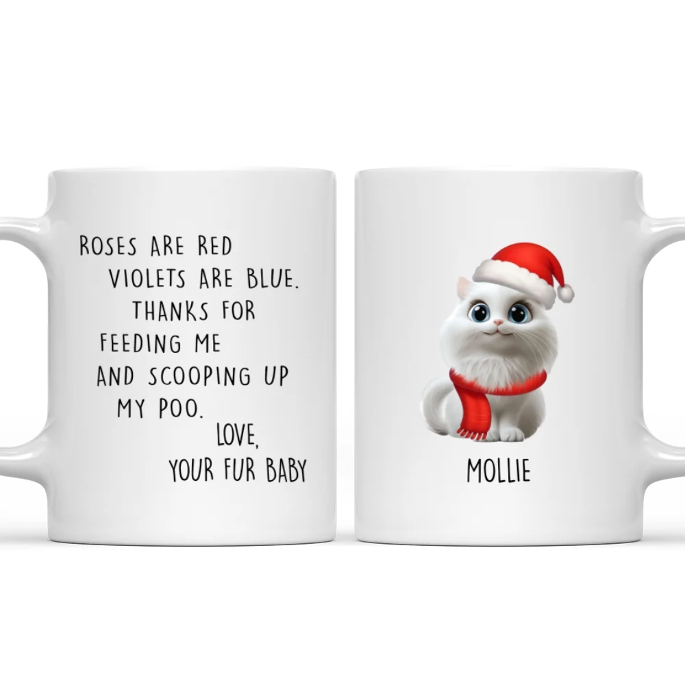 Thank You For Scooping My Poo Ver 2 - Personalized Custom Coffee Mug - Image 7