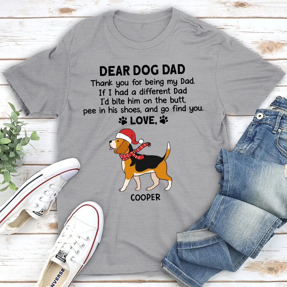 Thank You Mom Christmas - Personalized Custom Unisex T-Shirt - Image 2