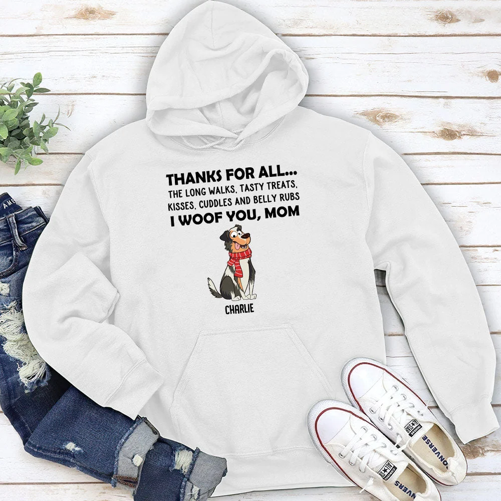 Thanks For All... – Personalized Custom Hoodie - Image 3