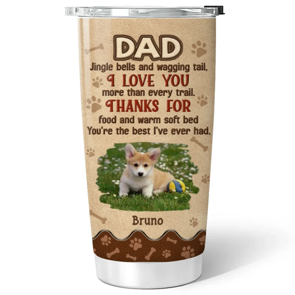 Thanks For Food And Warm Soft Bed Photo - Personalized Custom Tumbler - Image 5