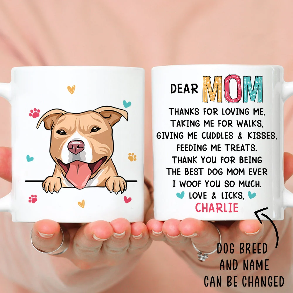 Thanks For Loving Me - Personalized Custom Coffee Mug