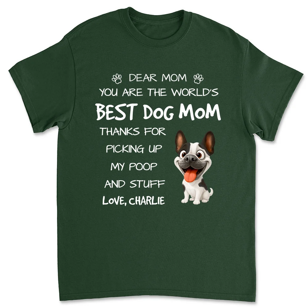 Thanks For Picking My Poop - Personalized Custom Shirt