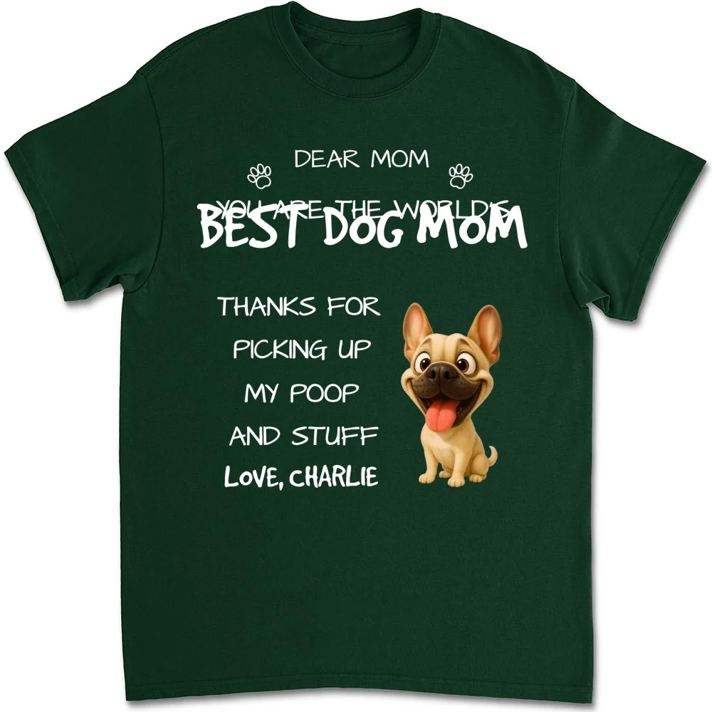 Thanks For Picking My Poop - Personalized Custom Shirt - Image 8