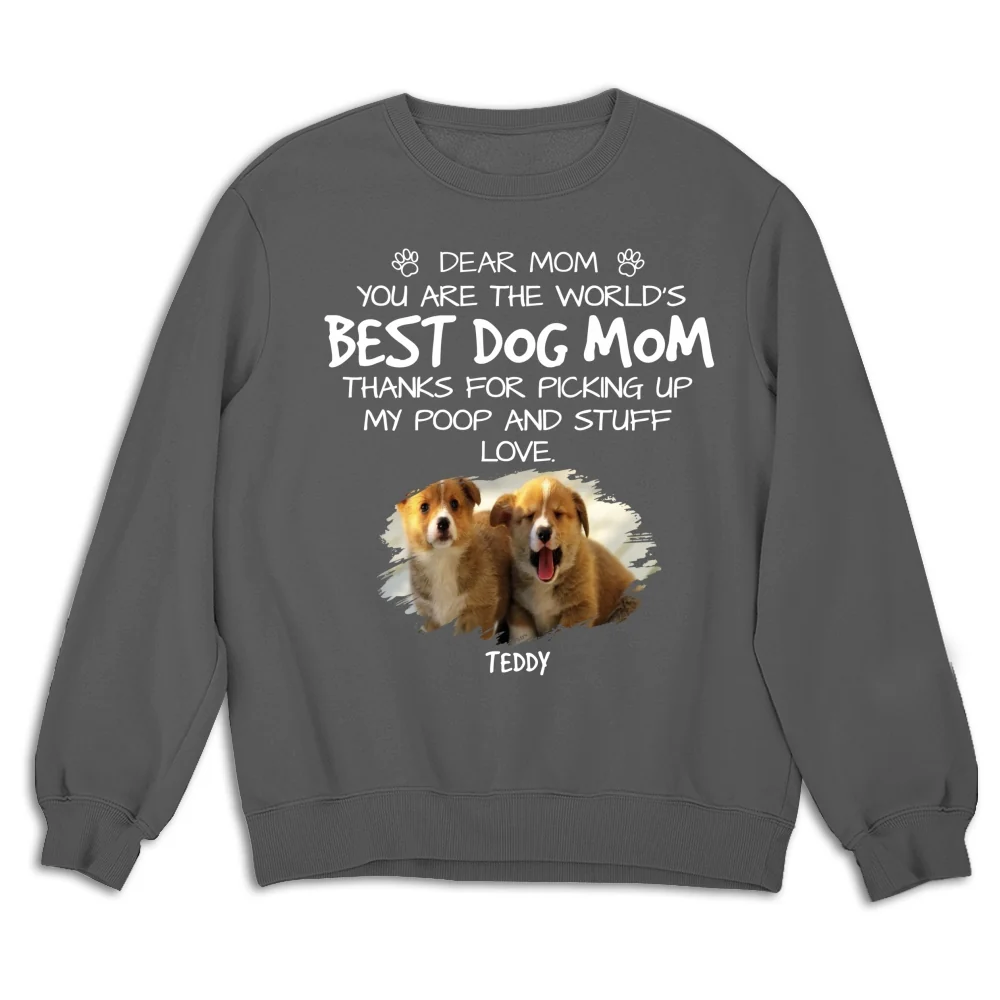 Thanks For Picking My Poop Photo - Personalized Custom Shirt - Image 12